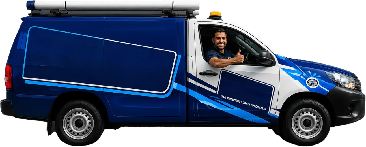 A licensed Leichhardt plumber heading out in the service van