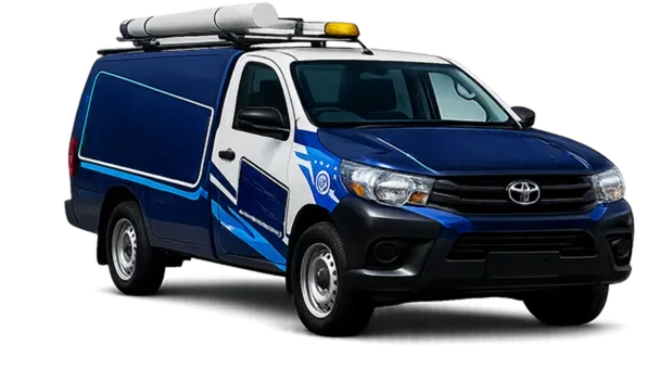 Service van on its way to a Leichhardt job